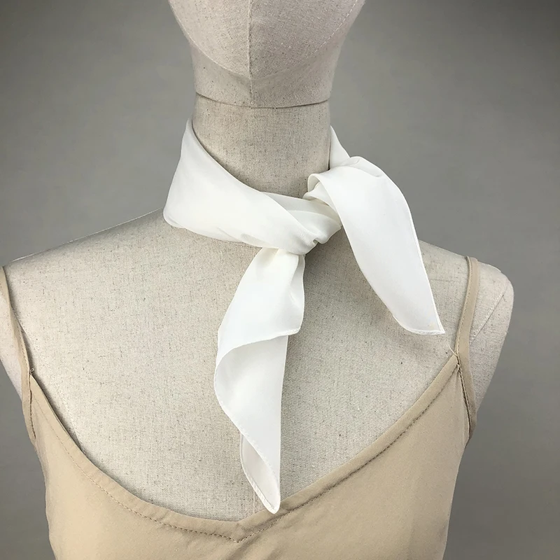 Scarf Silk Square - Nouveau foulard en soie pour femmes,