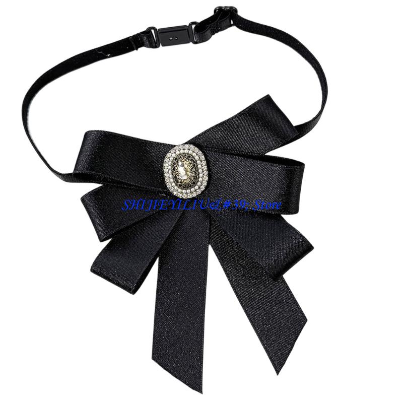 Bow Tie Pre Tied - Nœuds papillon d'uniforme E21F pour filles