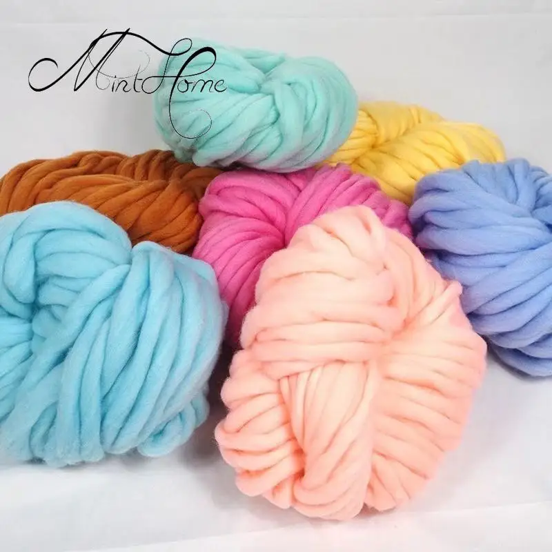 Minthome-Fil optique en laine, - Woven Scarf Blanket avis et prix