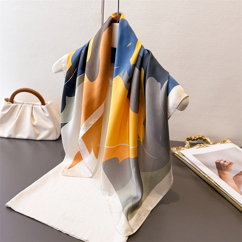 Nouveau Foulard Carré Femme 20 - Scarf Silk Square avis et prix
